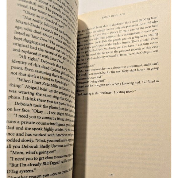 Brink Of Chaos by Tim LaHaye, VERY GOOD, Paperback, Spiritual Political Thriller - Picture 5 of 8